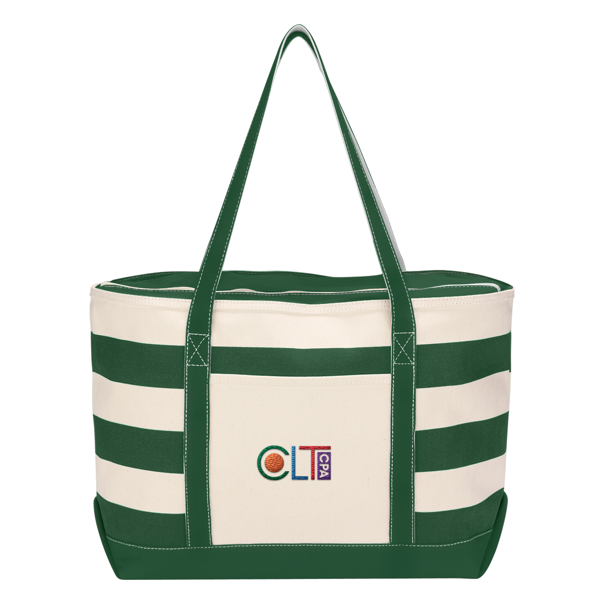 Picture of 18 Oz. Cotton Canvas Nautical Tote Bag