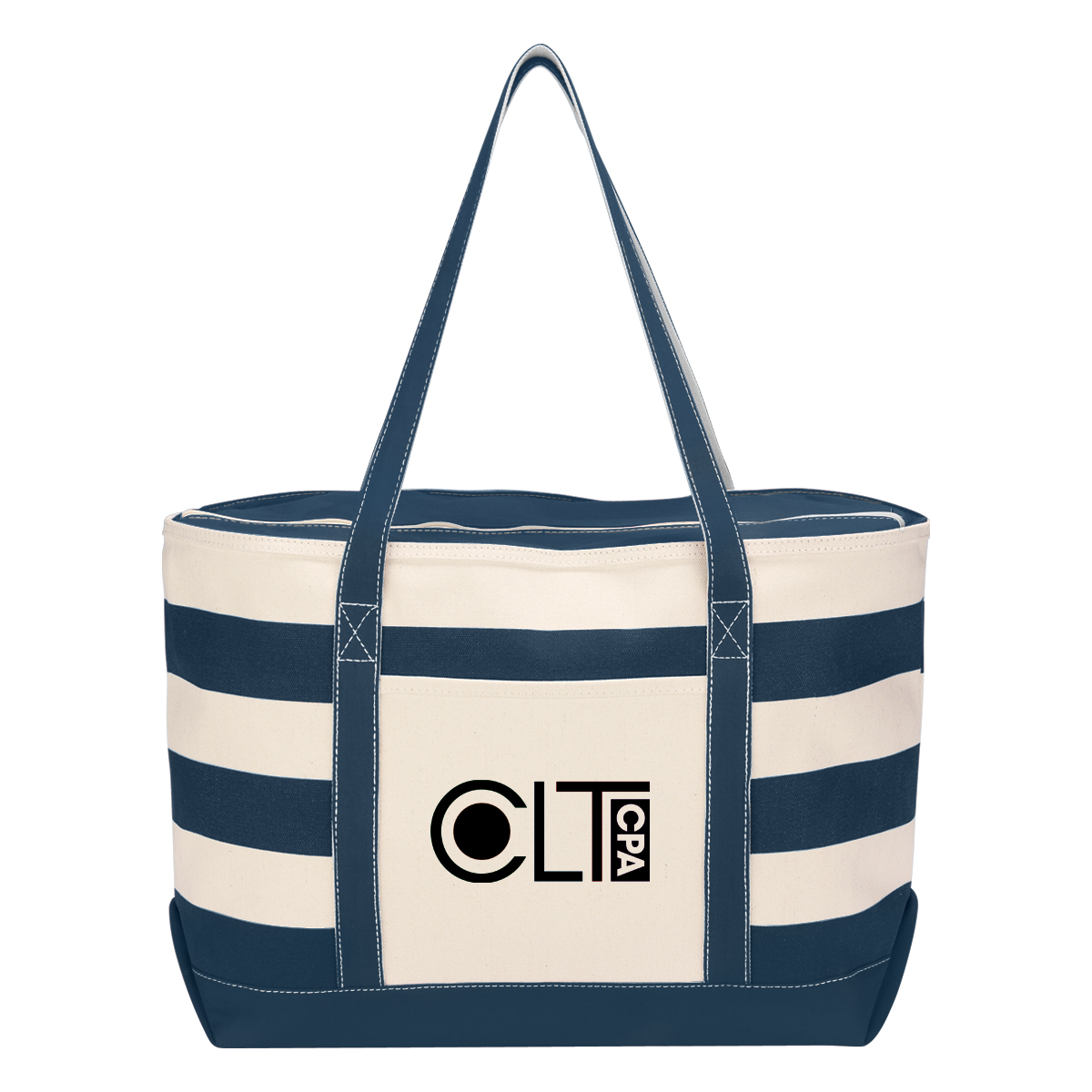 Picture of 18 Oz. Cotton Canvas Nautical Tote Bag