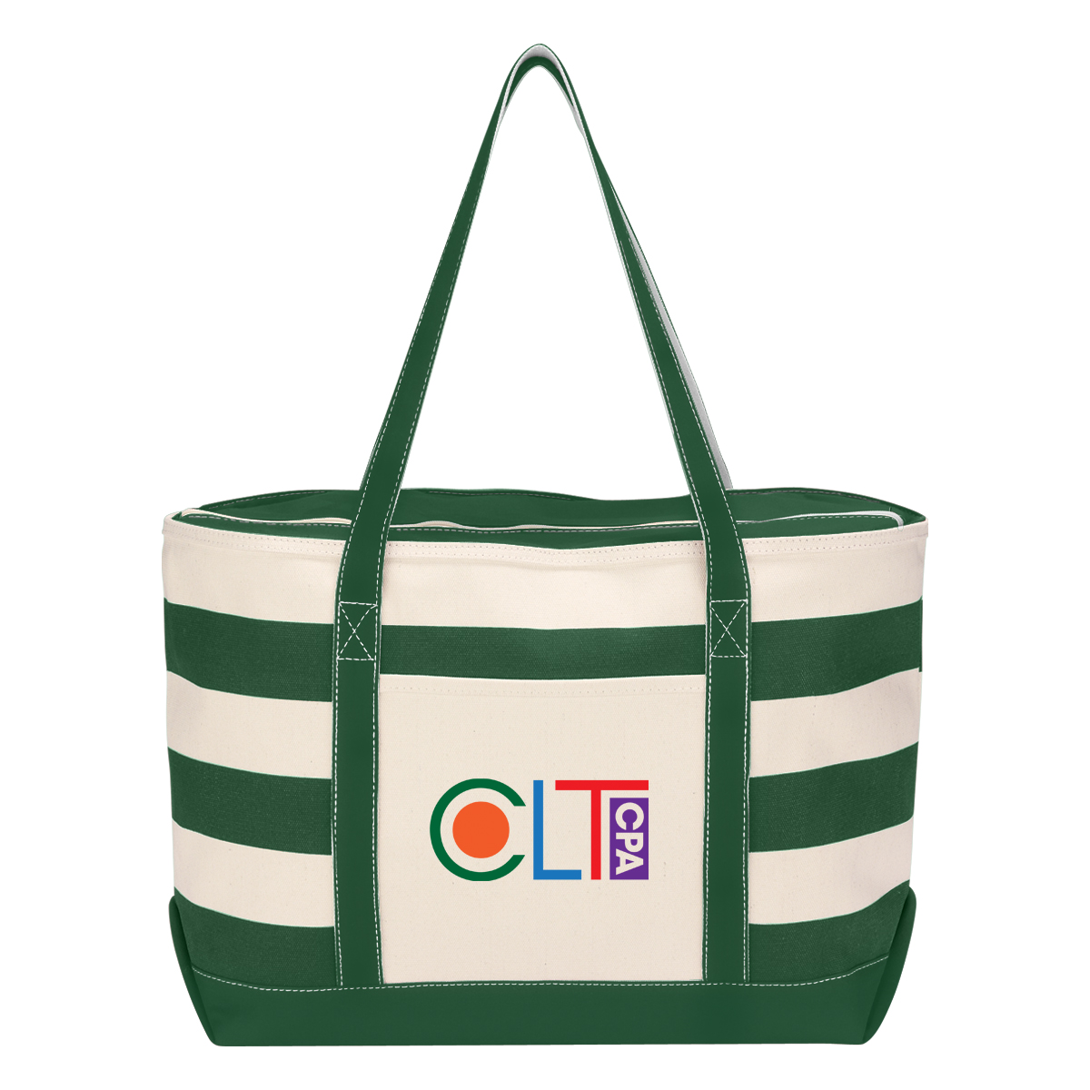 Picture of 18 Oz. Cotton Canvas Nautical Tote Bag