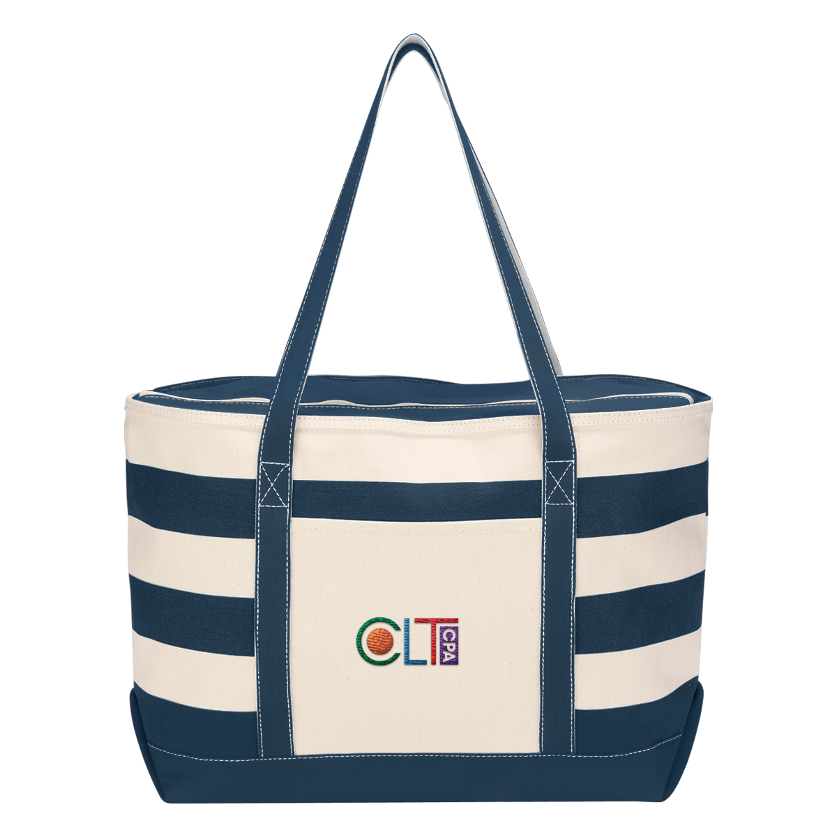 Picture of 18 Oz. Cotton Canvas Nautical Tote Bag