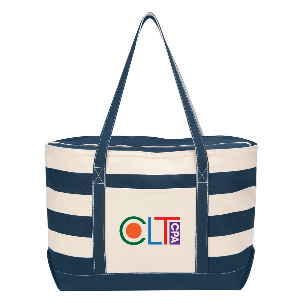 Picture of 18 Oz. Cotton Canvas Nautical Tote Bag