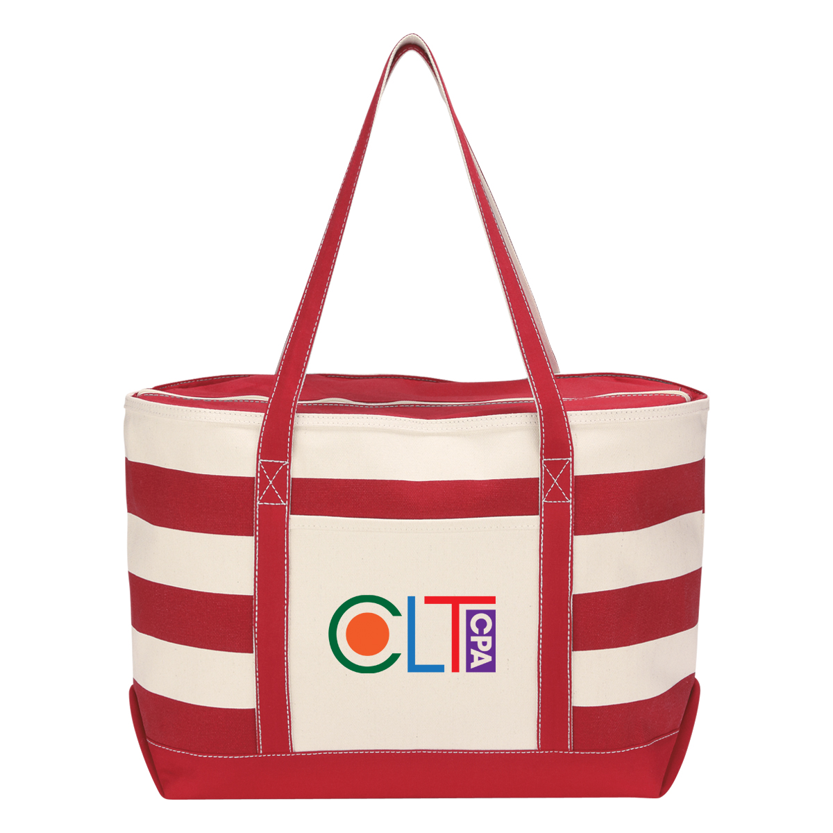 Picture of 18 Oz. Cotton Canvas Nautical Tote Bag