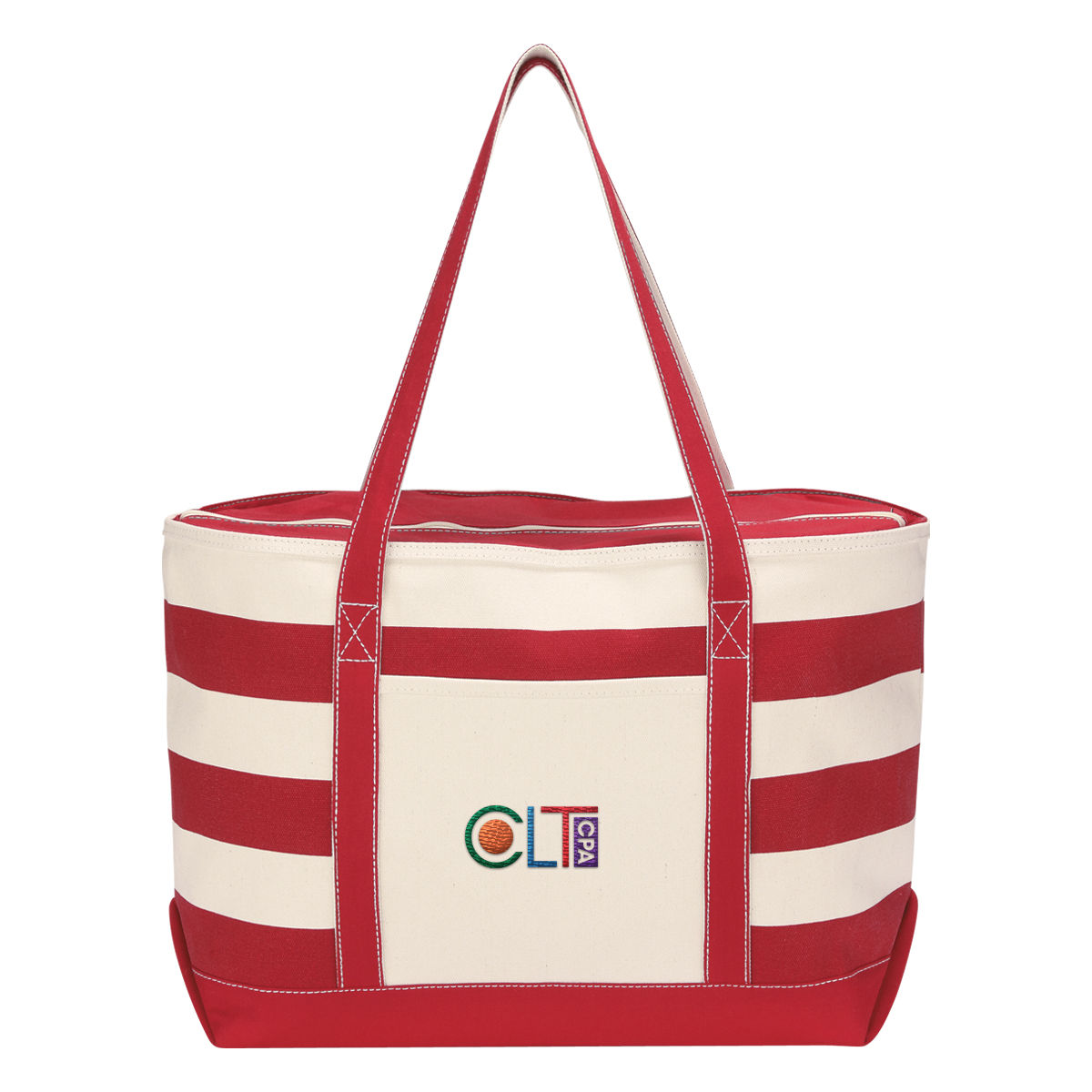 Picture of 18 Oz. Cotton Canvas Nautical Tote Bag