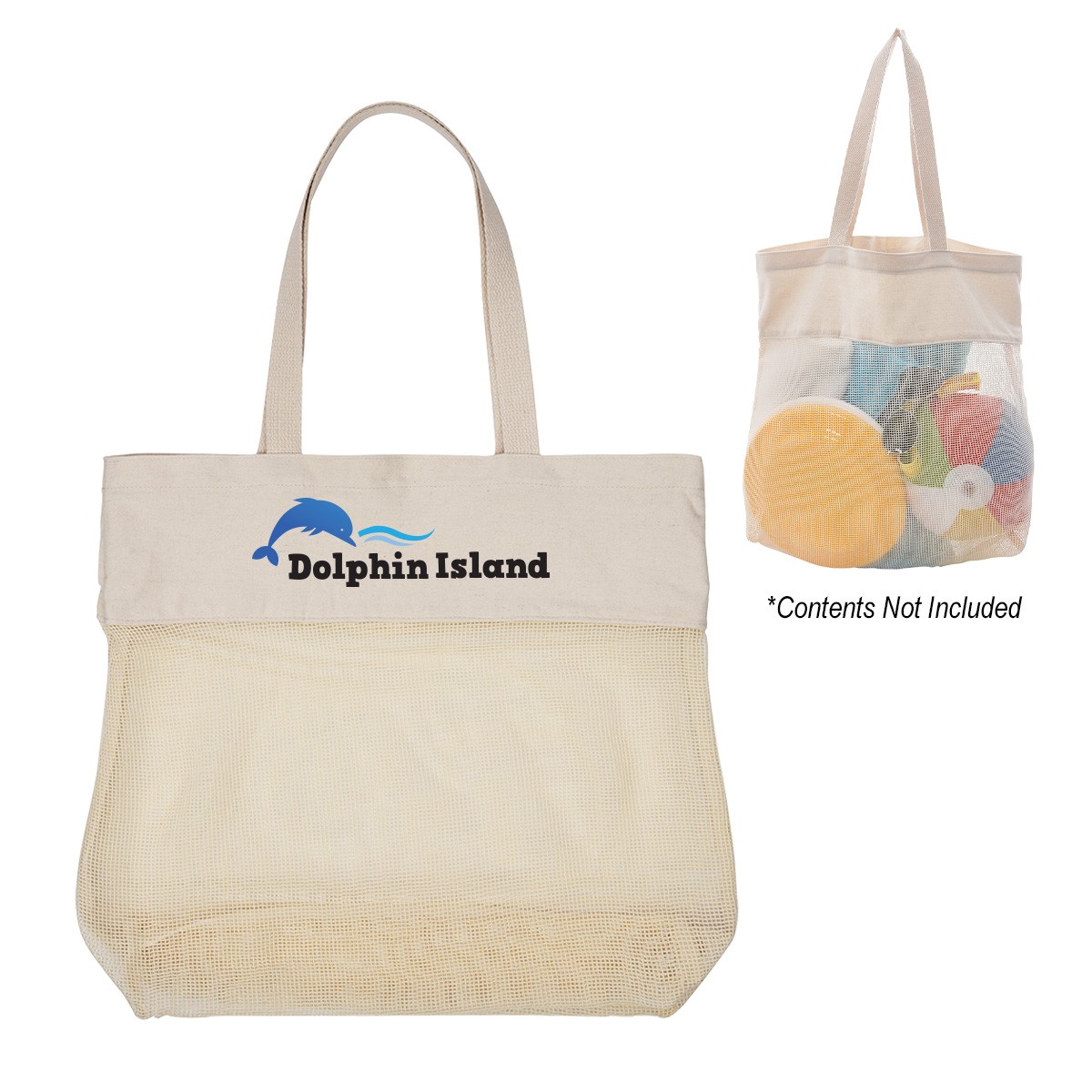 Picture of Carlisle Cotton Mesh Tote Bag