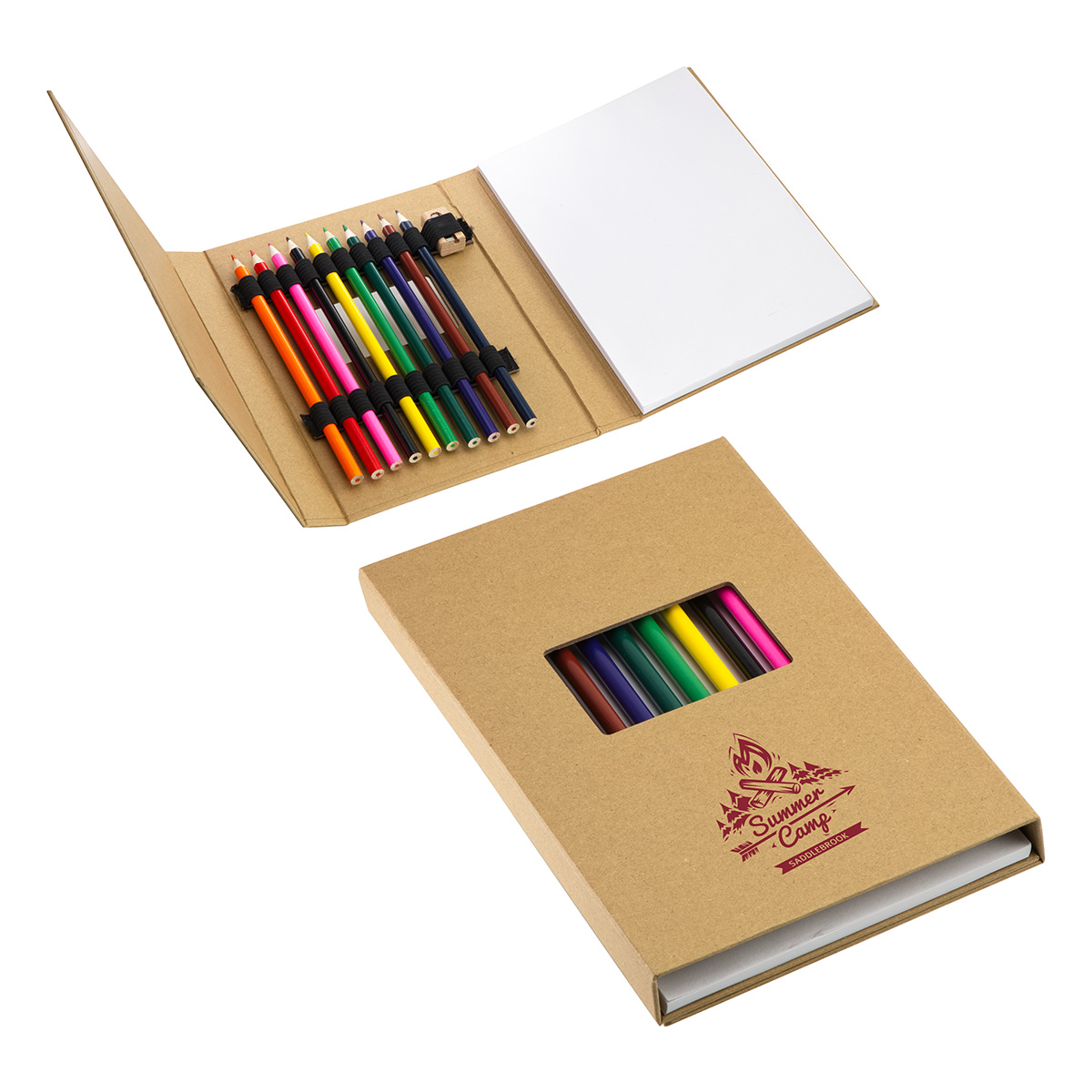 Picture of Artisan Sketch Pad With 10-Piece Colored Pencil Set