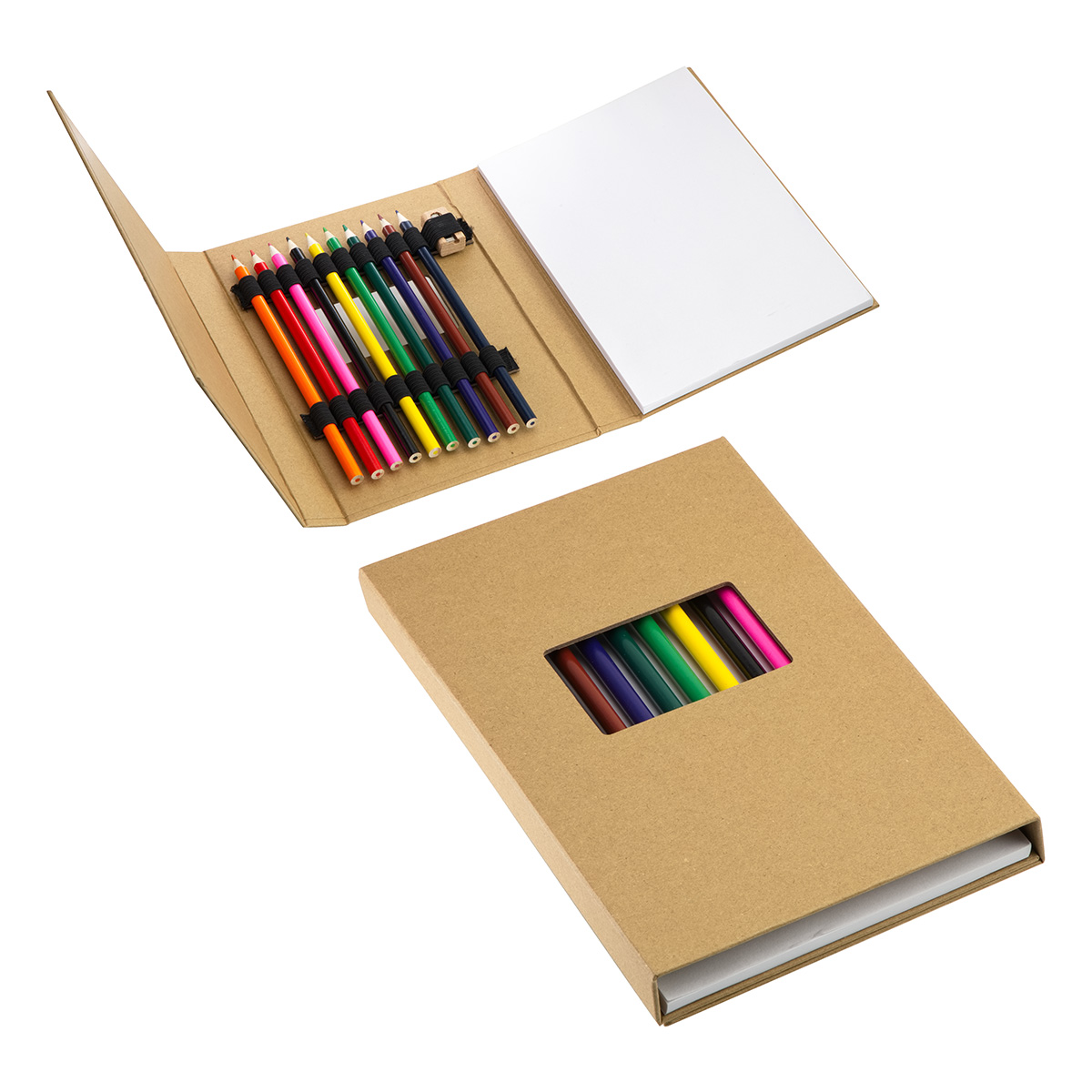 Picture of Artisan Sketch Pad With 10-Piece Colored Pencil Set