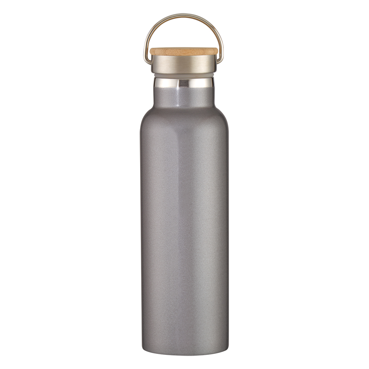Picture of 21 Oz. Tipton Recycled Stainless Steel Bottle With Bamboo Lid