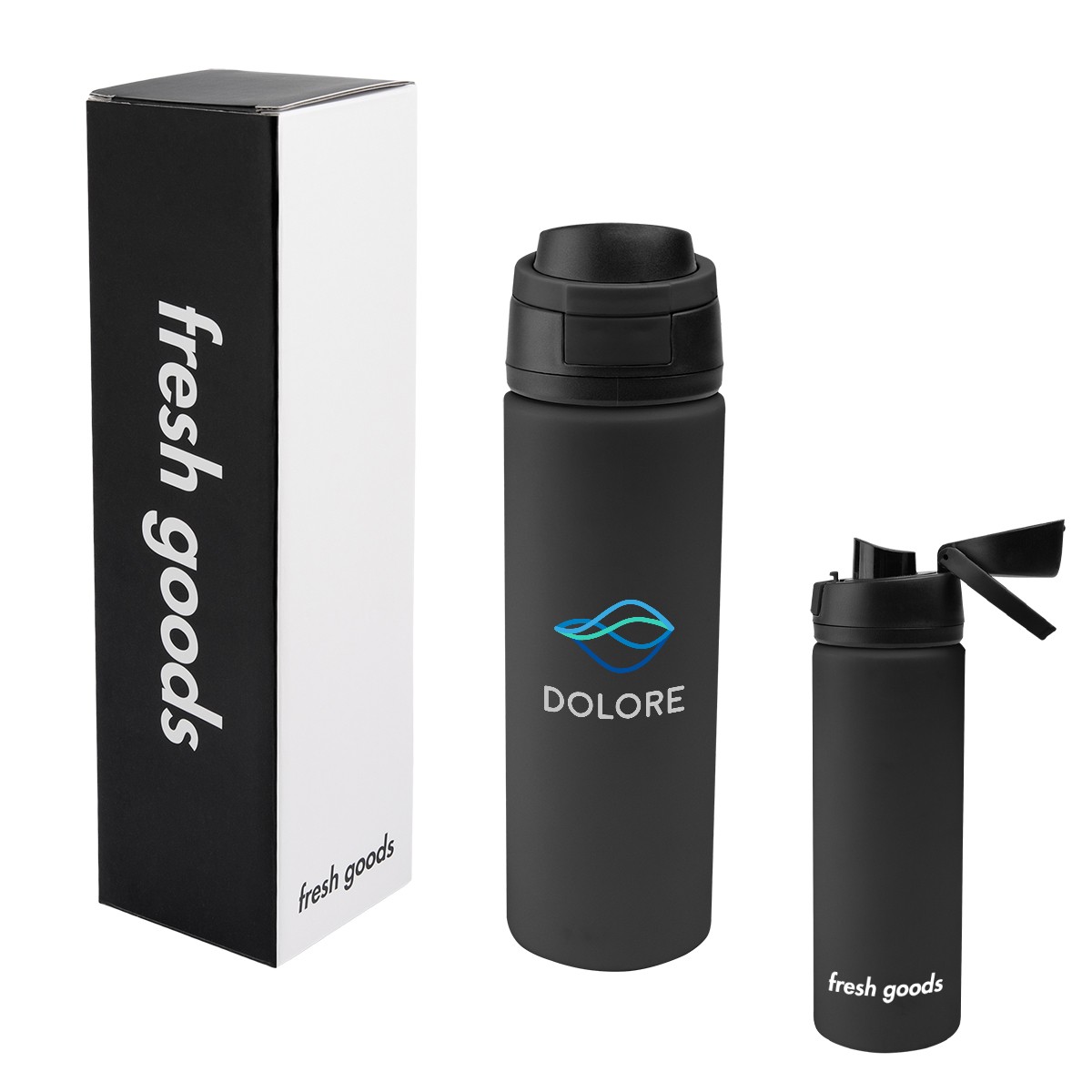 Picture of Fresh Goods 24 Oz. Pop Sip Recycled Stainless Steel Bottle