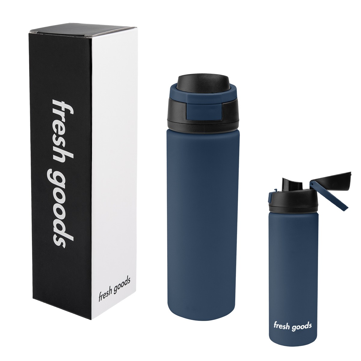 Picture of Fresh Goods 24 Oz. Pop Sip Recycled Stainless Steel Bottle