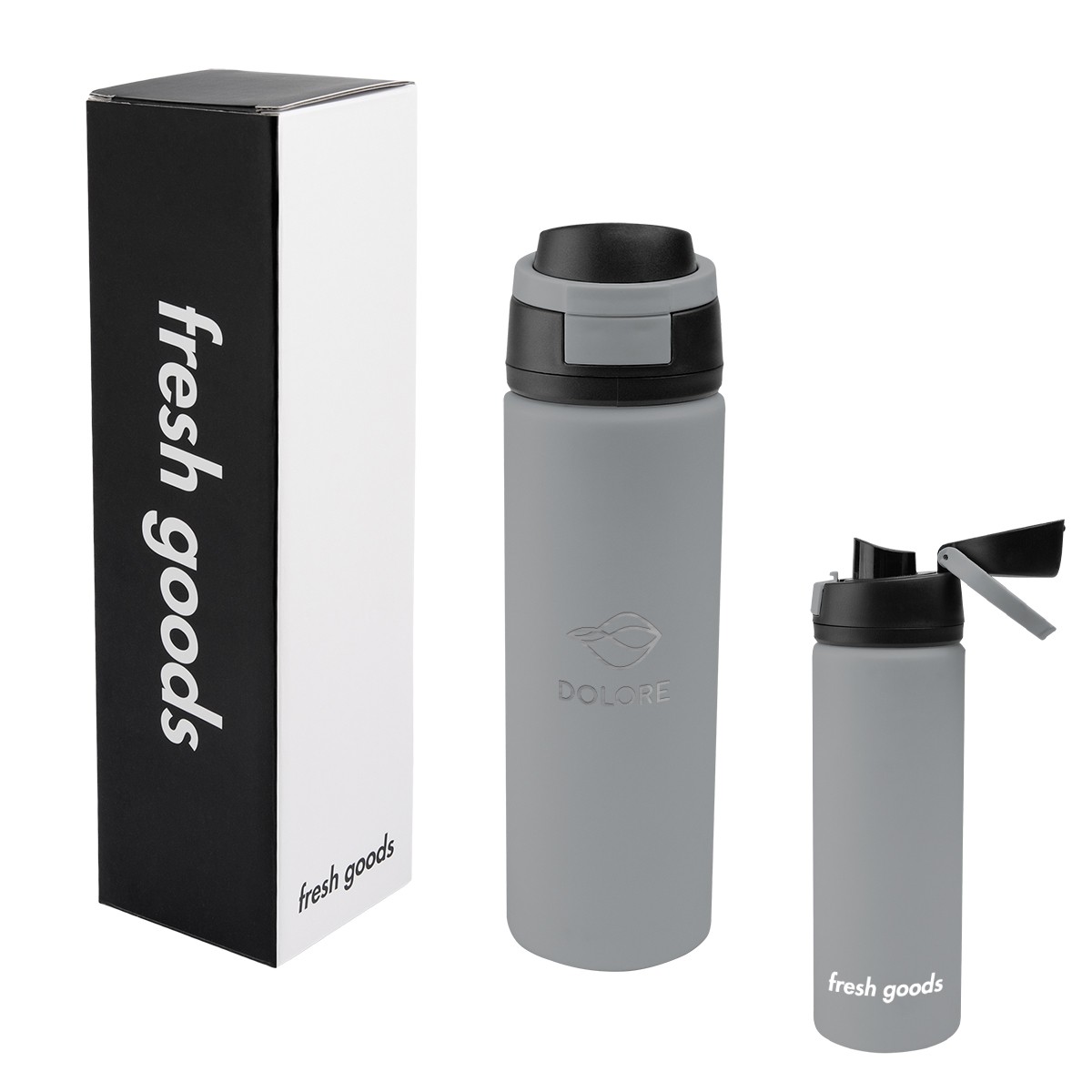 Picture of Fresh Goods 24 Oz. Pop Sip Recycled Stainless Steel Bottle