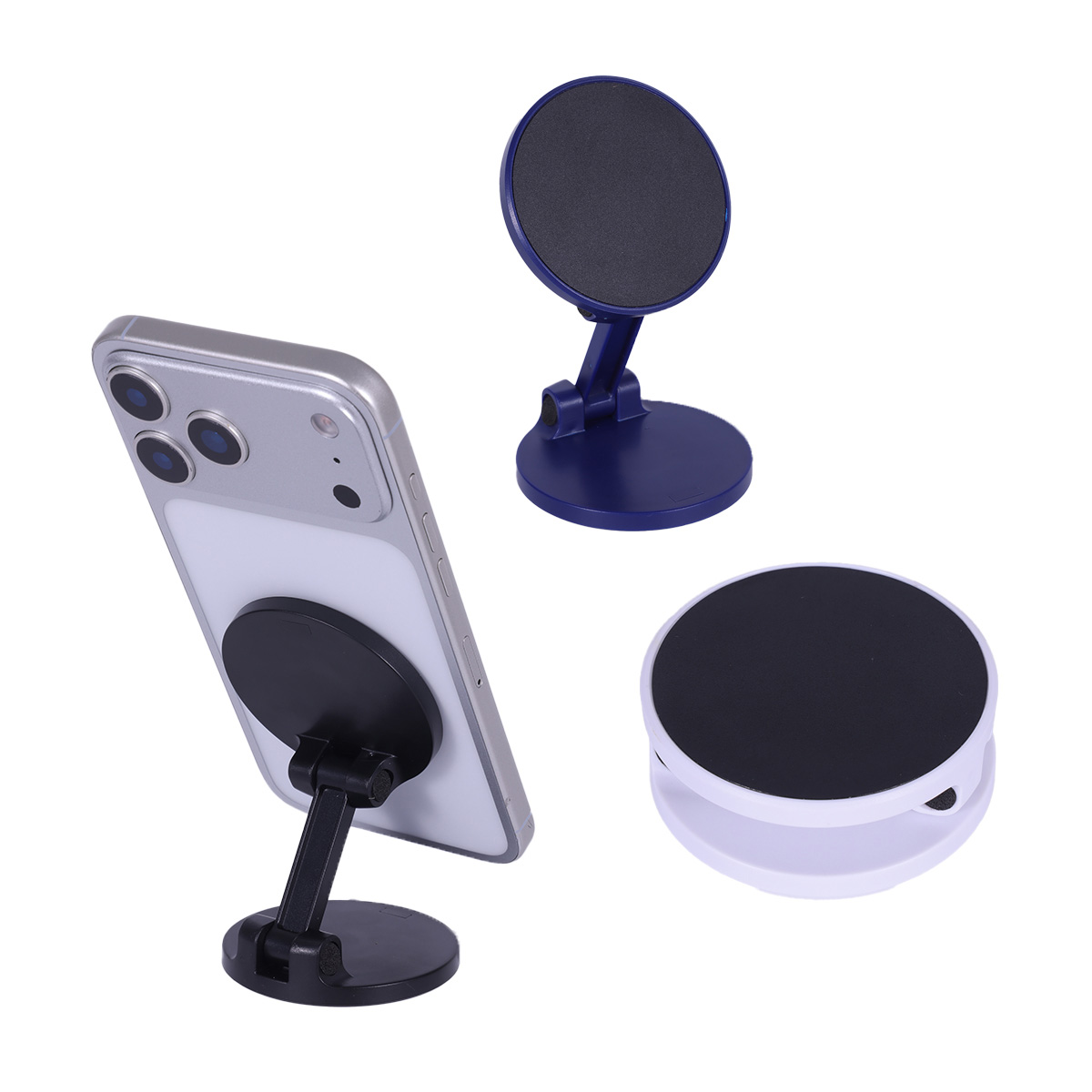 Picture of Pillar Magnetic Collapsible Phone Stand with Magnetic Base