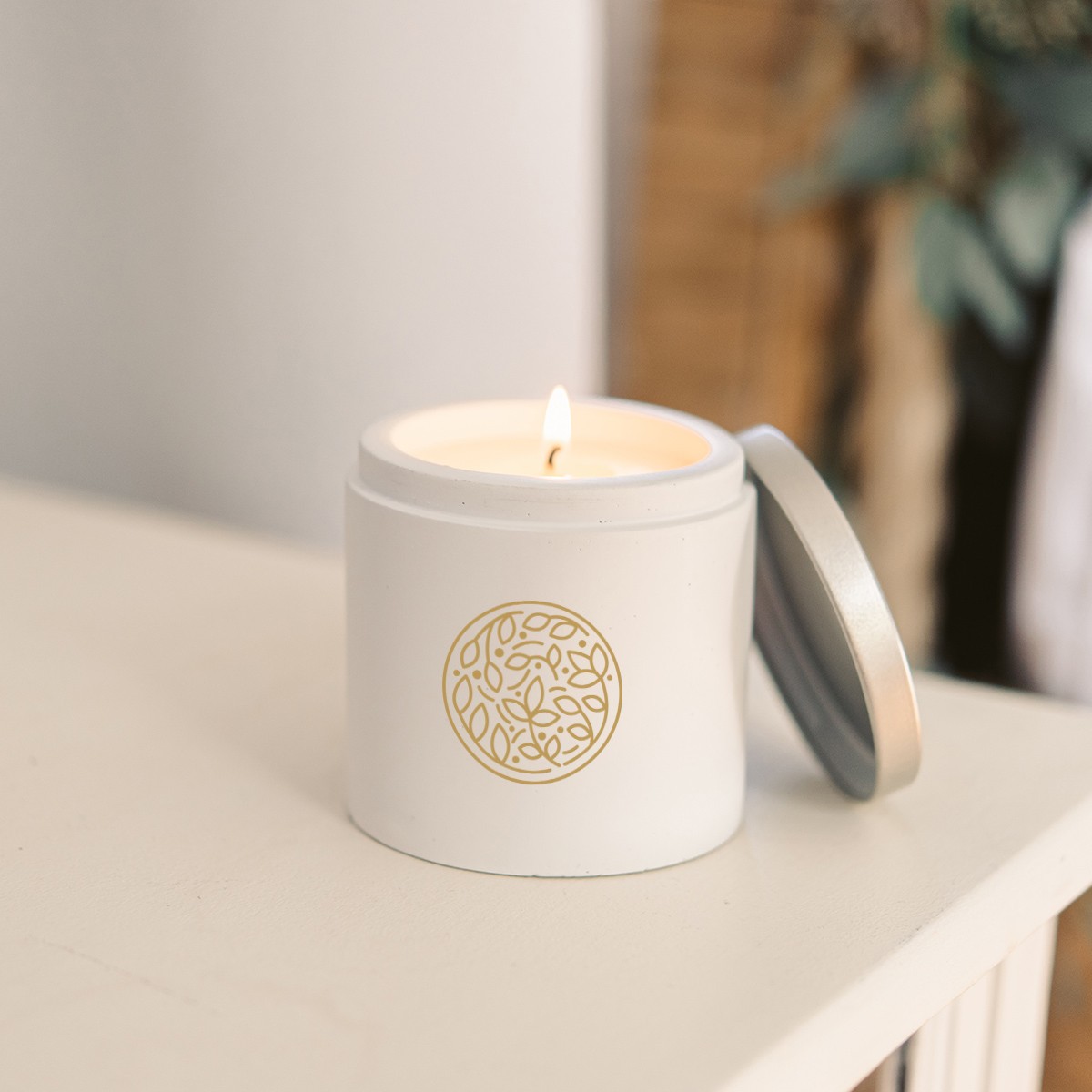 Picture of Cali Clay Cement Candle