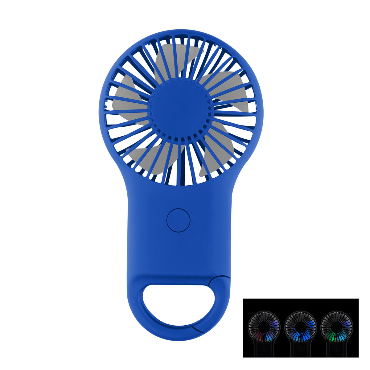 Picture of Rechargeable Handheld Fan With Carabiner 2.0