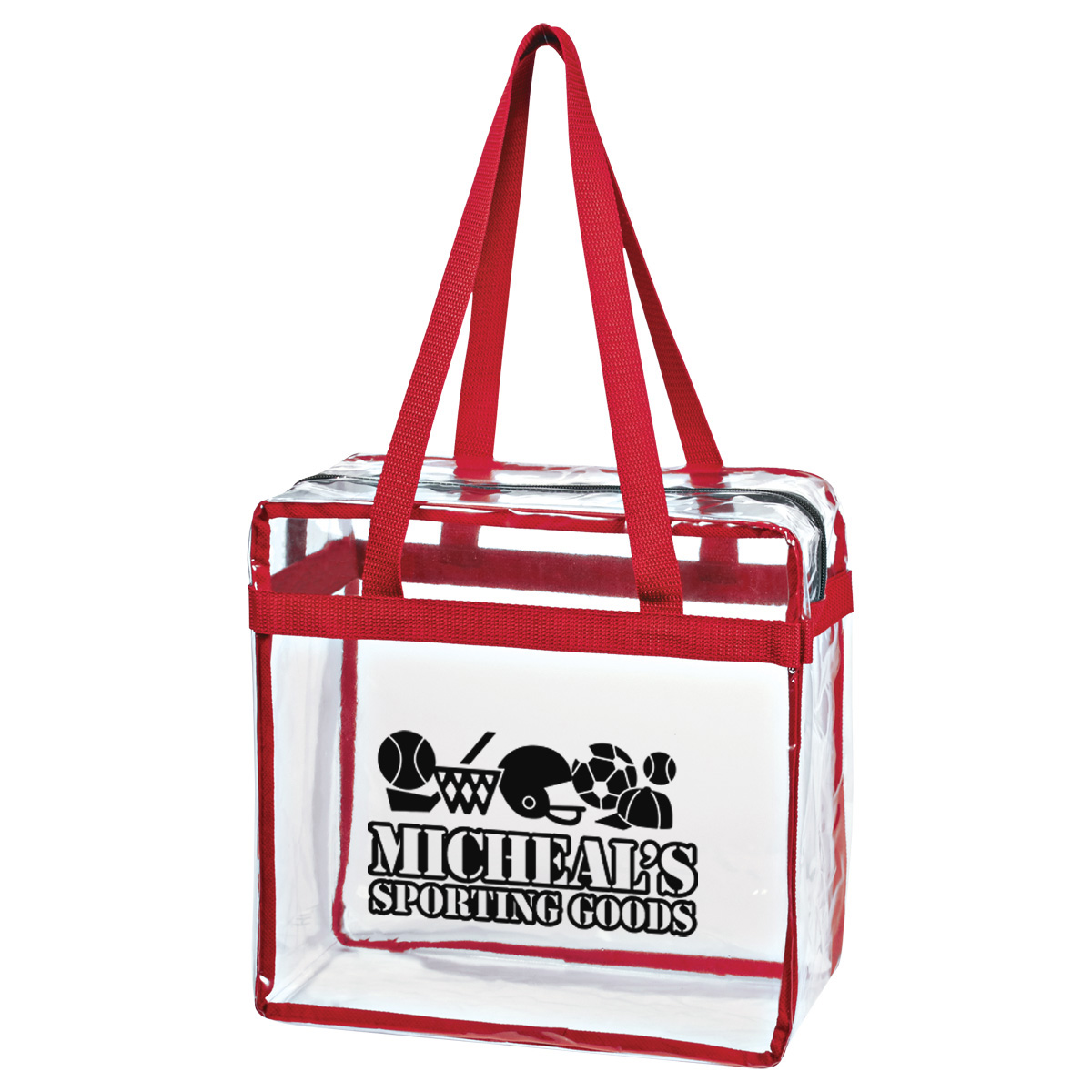 Picture of Clear Eva Tote Bag With Zipper