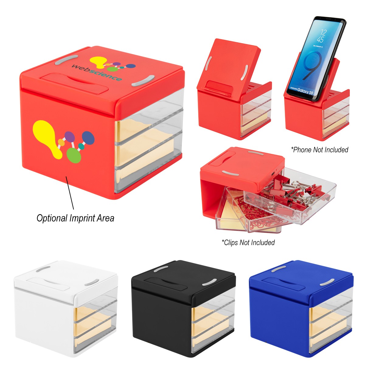 Picture of Wireless Charging Pad Storage Cube