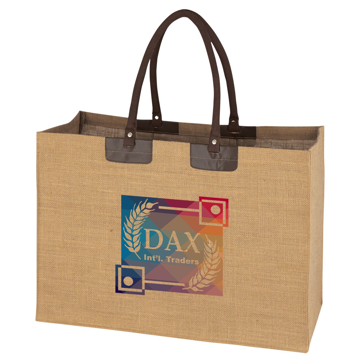 Picture of Jumbo Jute Tote Bag