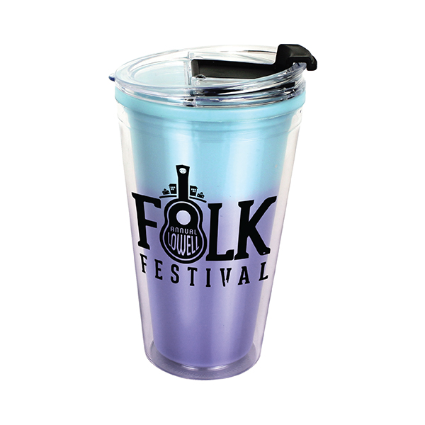 Picture of 16 Oz. Mood Victory Acrylic Cup w/Flip Top Lid