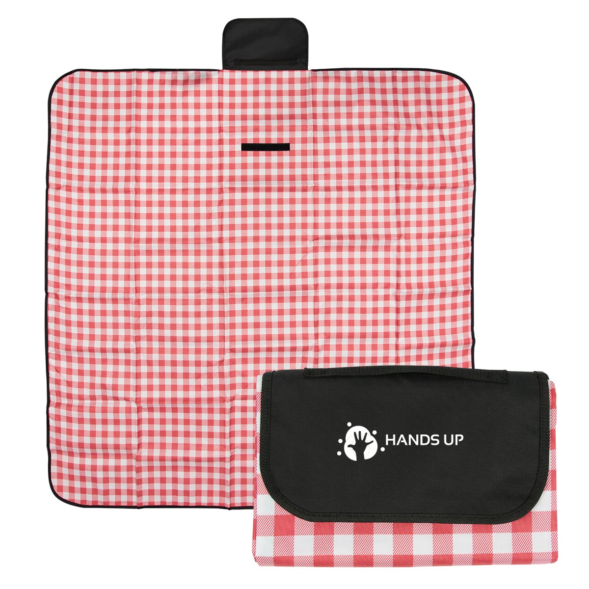 Picture of Gingham Roll-up Picnic Blanket