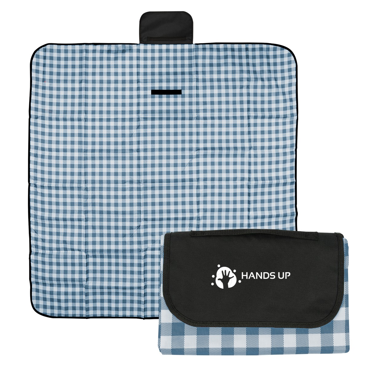 Picture of Gingham Roll-up Picnic Blanket
