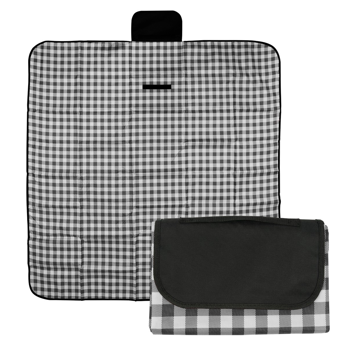 Picture of Gingham Roll-up Picnic Blanket