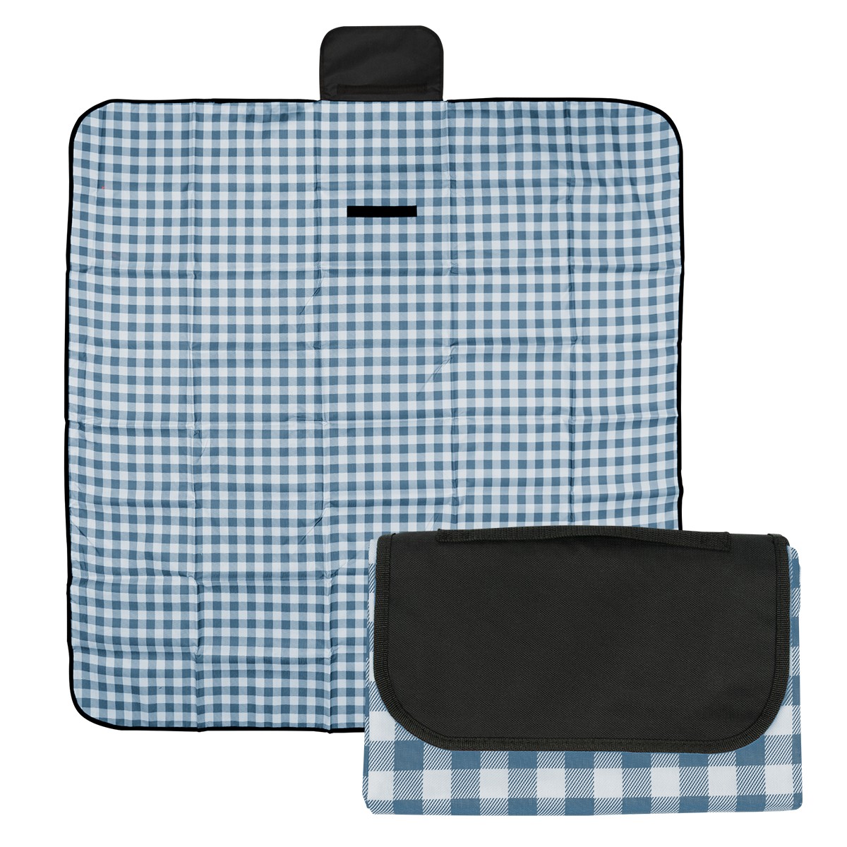 Picture of Gingham Roll-up Picnic Blanket