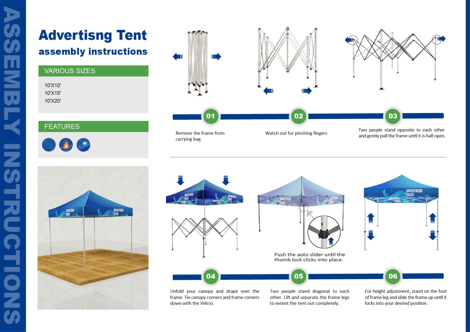 Picture of 10' X 10' Pop-up Tent