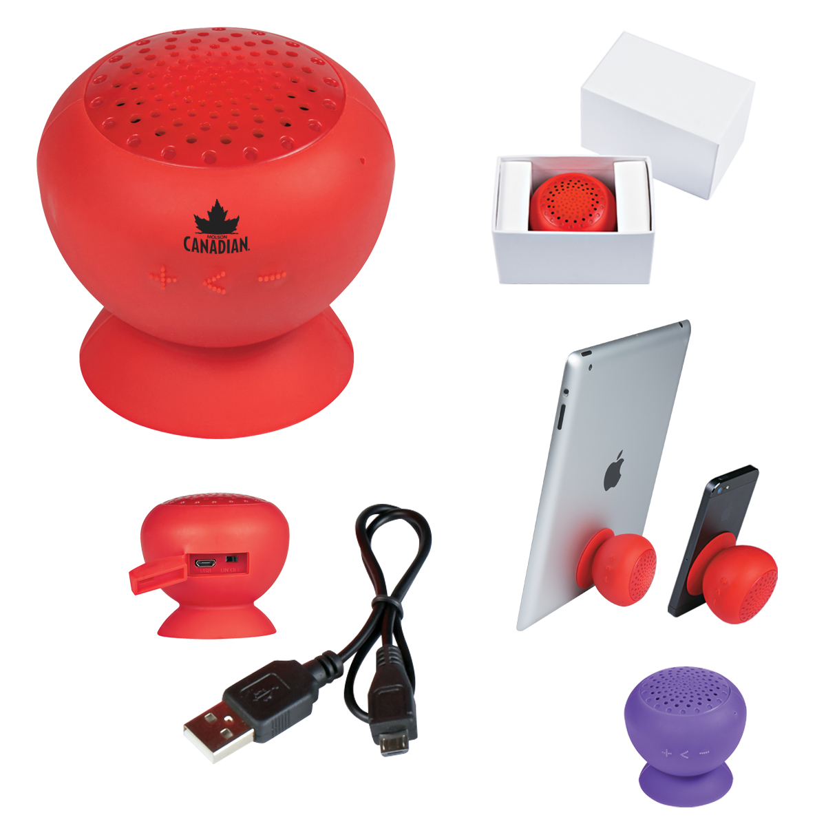 Picture of Silicone Speaker With Phone Stand