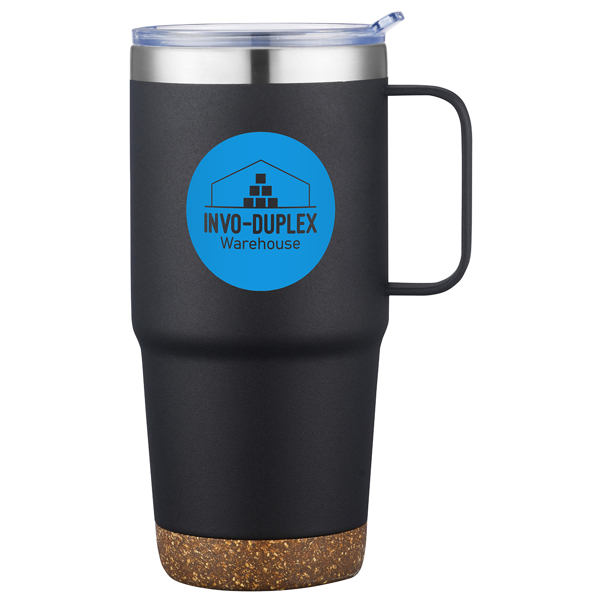 Picture of Cortina 24 oz Vacuum Insulated Travel Mug with Cork Base