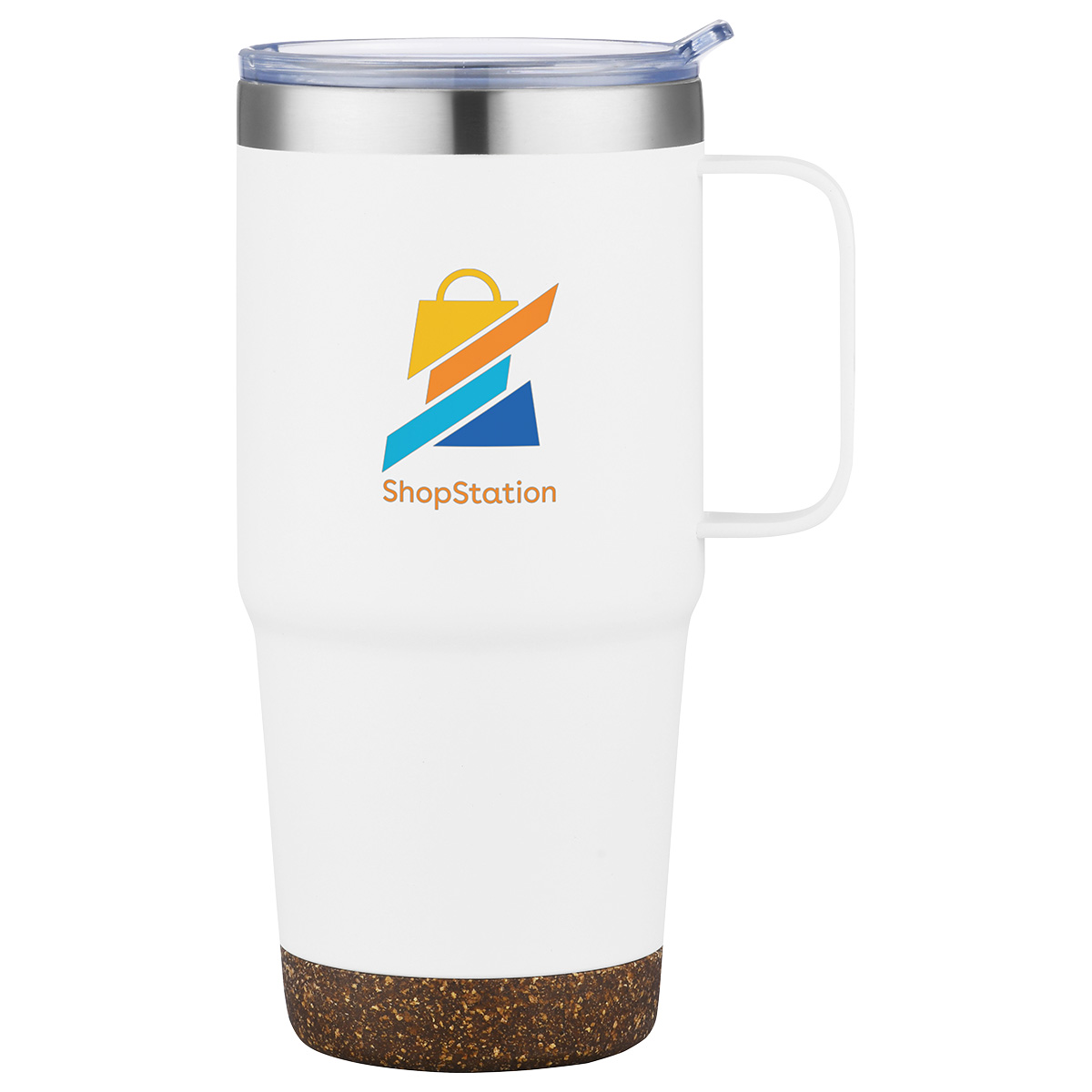 Picture of Cortina 24 oz Vacuum Insulated Travel Mug with Cork Base