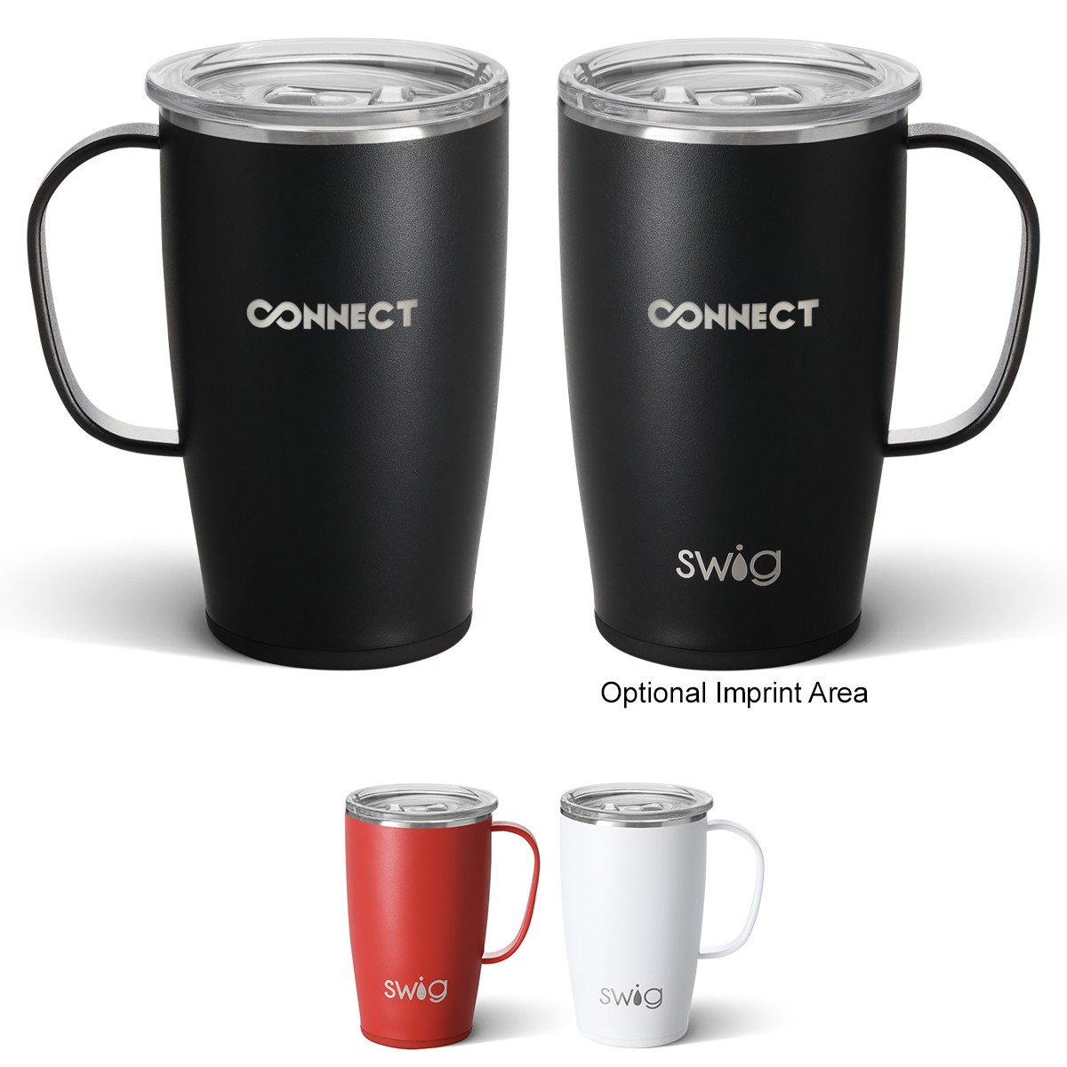 Picture of 18 Oz. Swig Life Stainless Steel Travel Tumbler