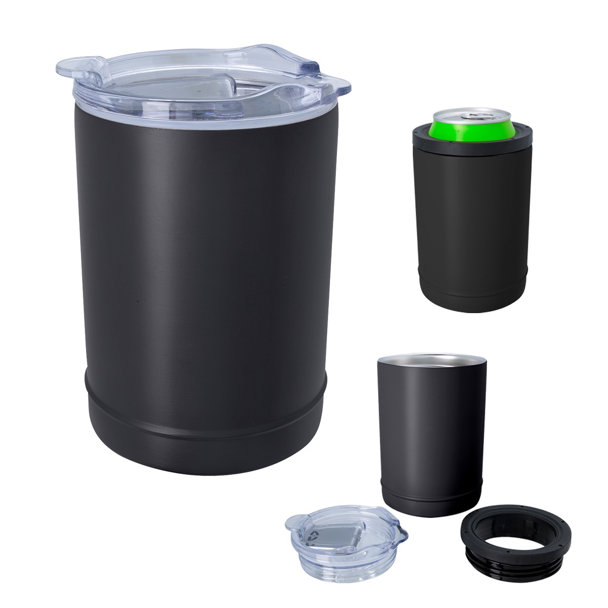 Picture of 2-in-1 Copper Insulated Beverage Holder And Tumbler