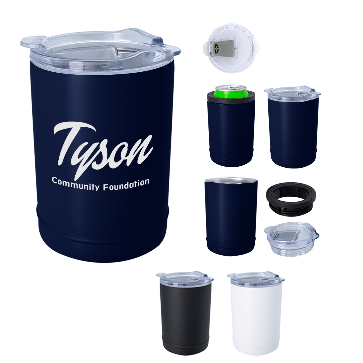 Picture of 2-in-1 Copper Insulated Beverage Holder And Tumbler