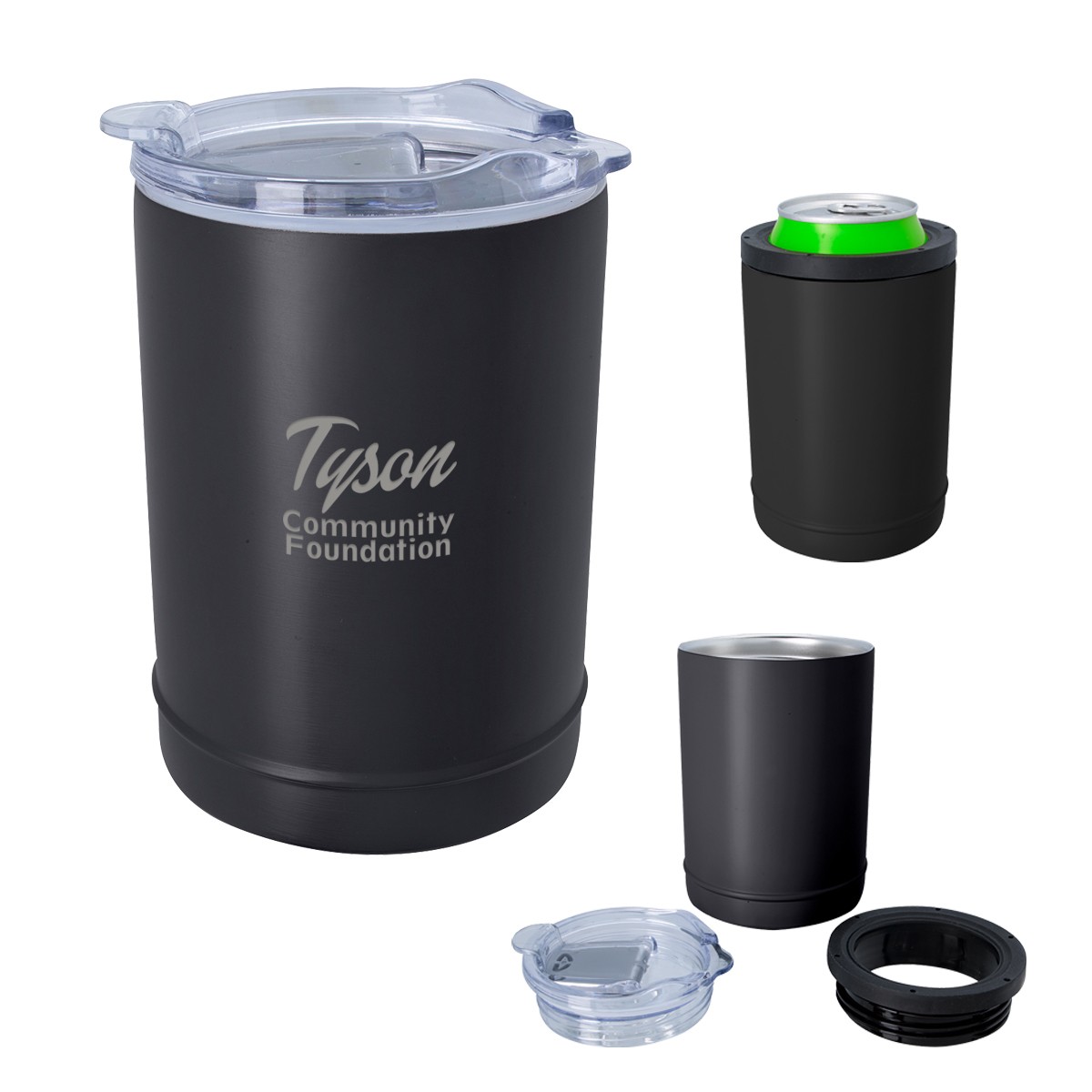 Picture of 2-in-1 Copper Insulated Beverage Holder And Tumbler