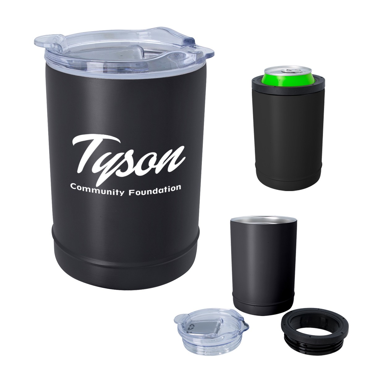 Picture of 2-in-1 Copper Insulated Beverage Holder And Tumbler