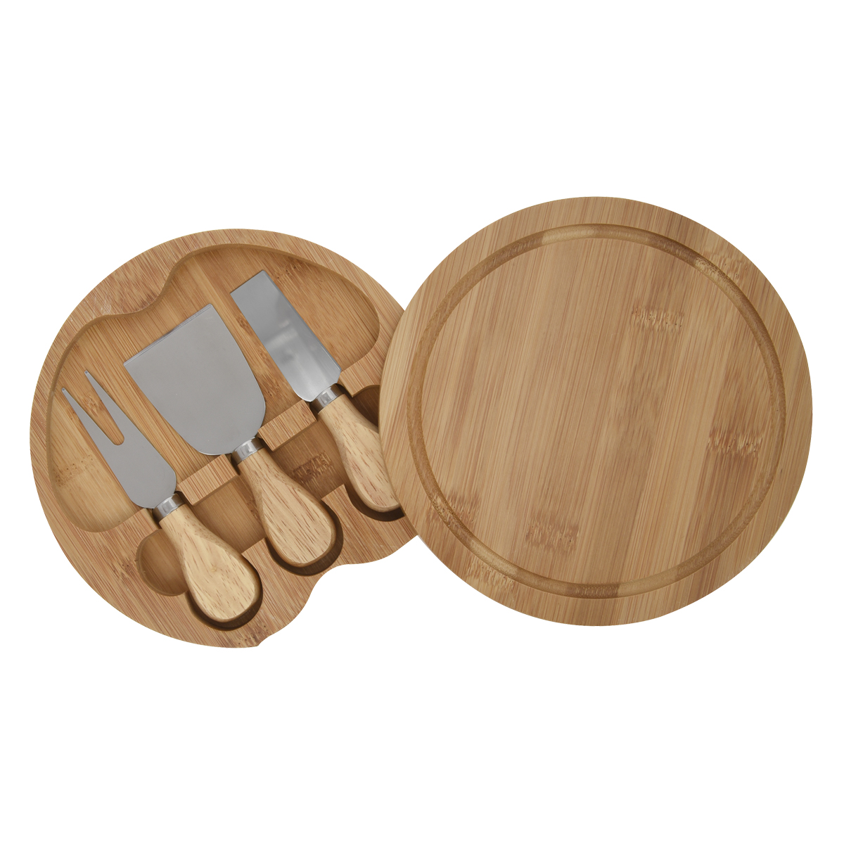 Picture of 3-piece Bamboo Cheese Server Kit
