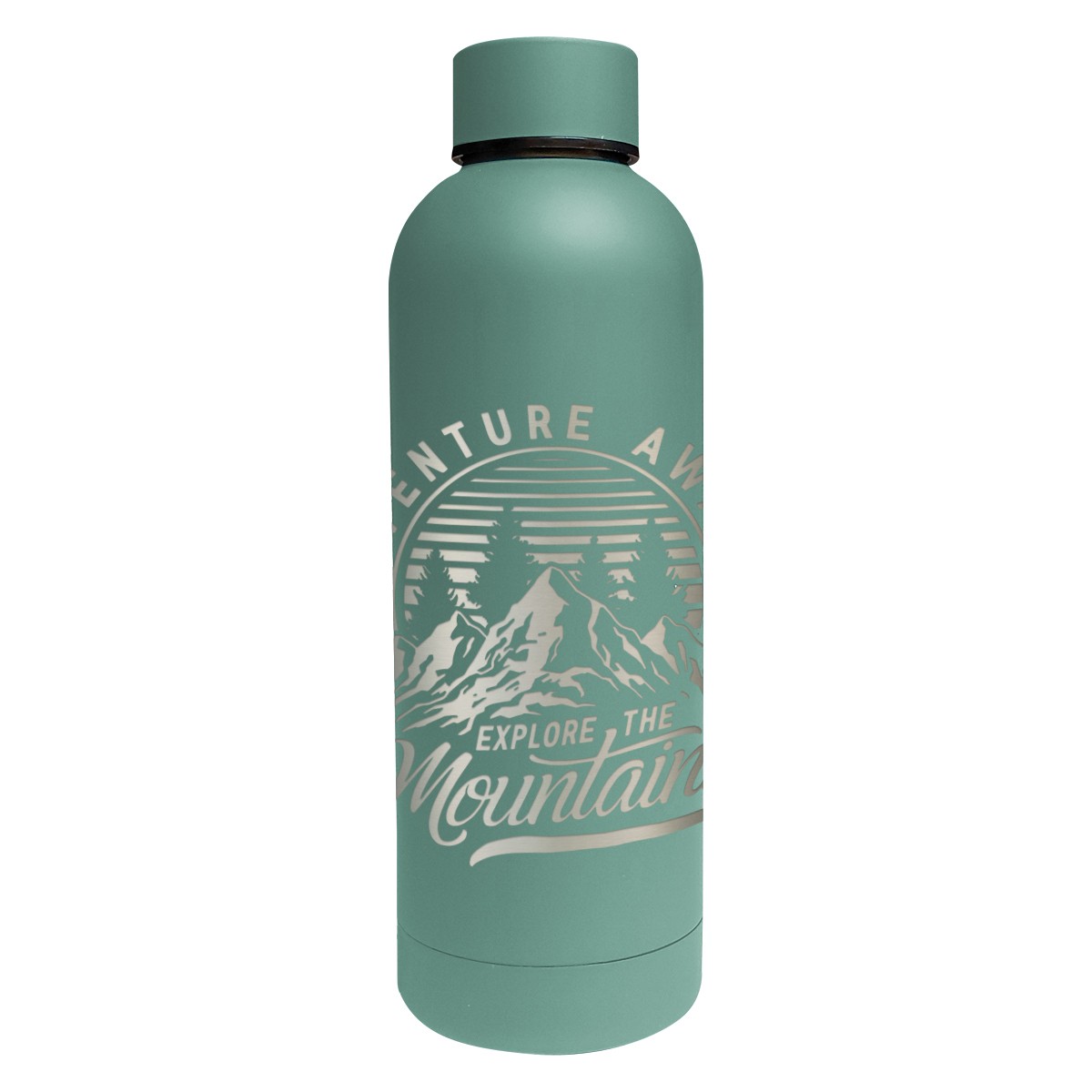 Picture of 17 Oz. Full Laser Blair Stainless Steel Bottle