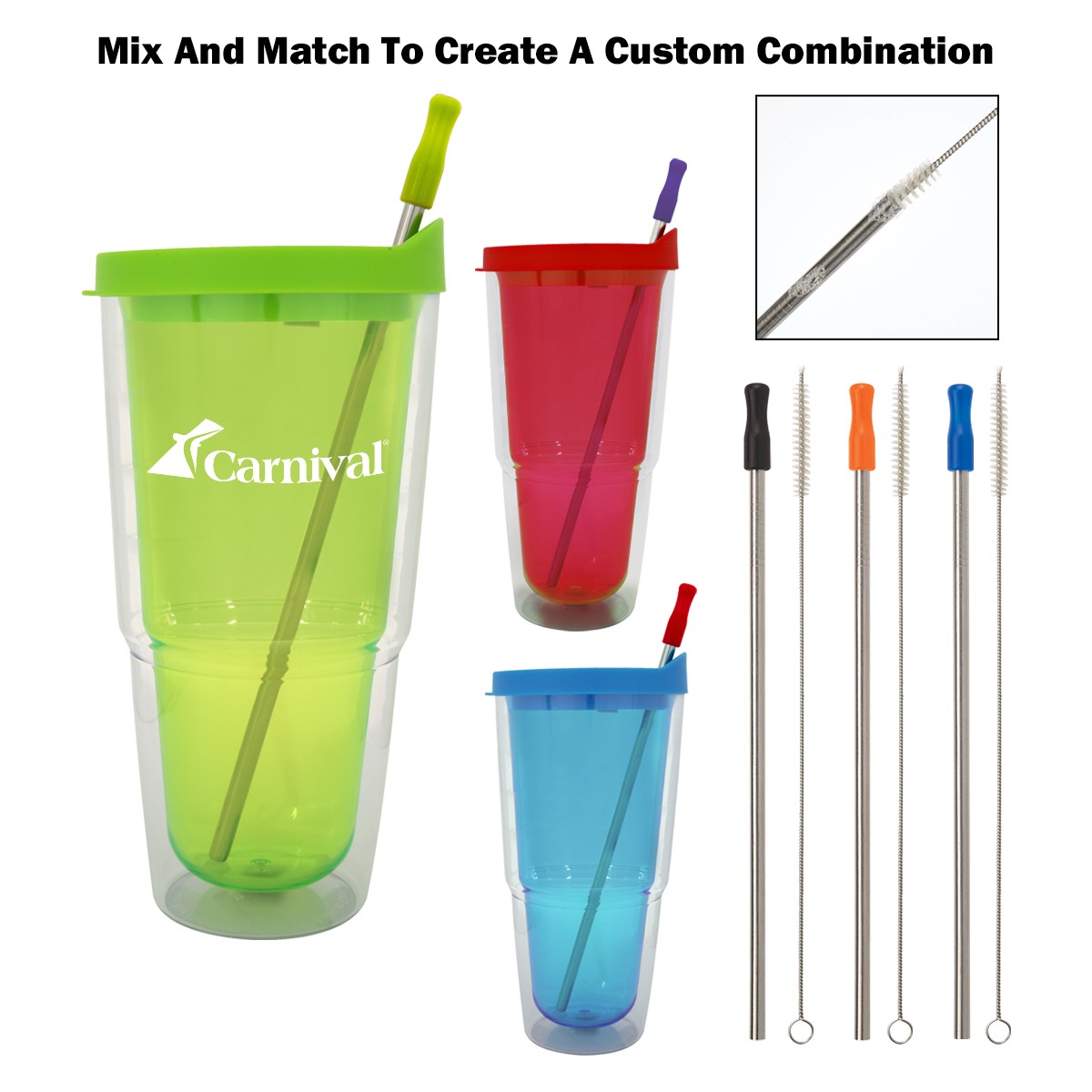 Picture of 24 Oz. Biggie Tumbler With Lid