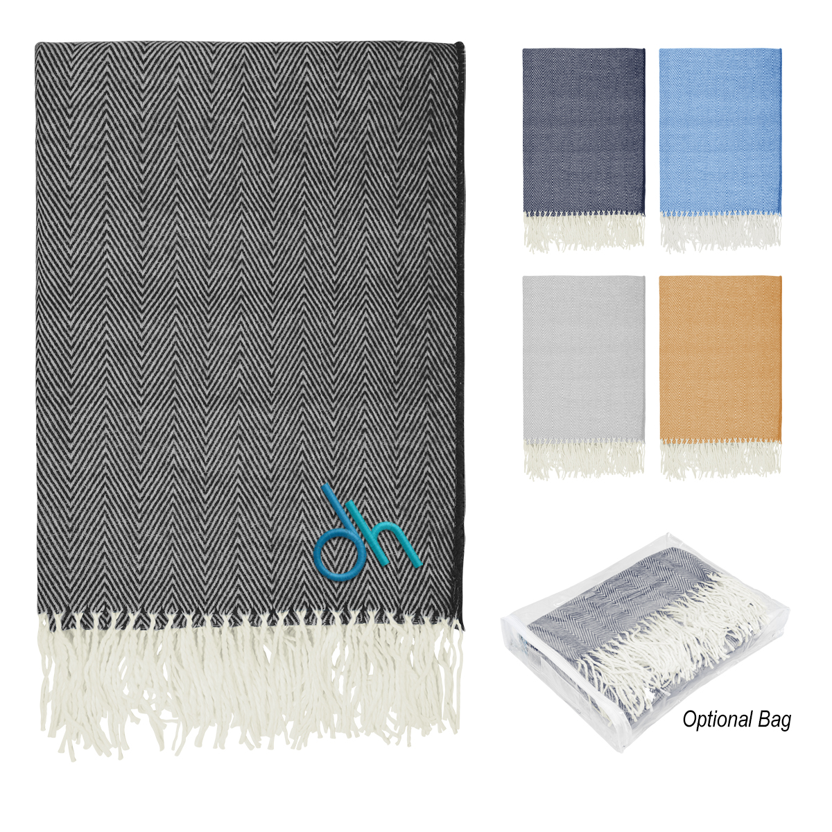 Picture of Eastport Herringbone Blanket