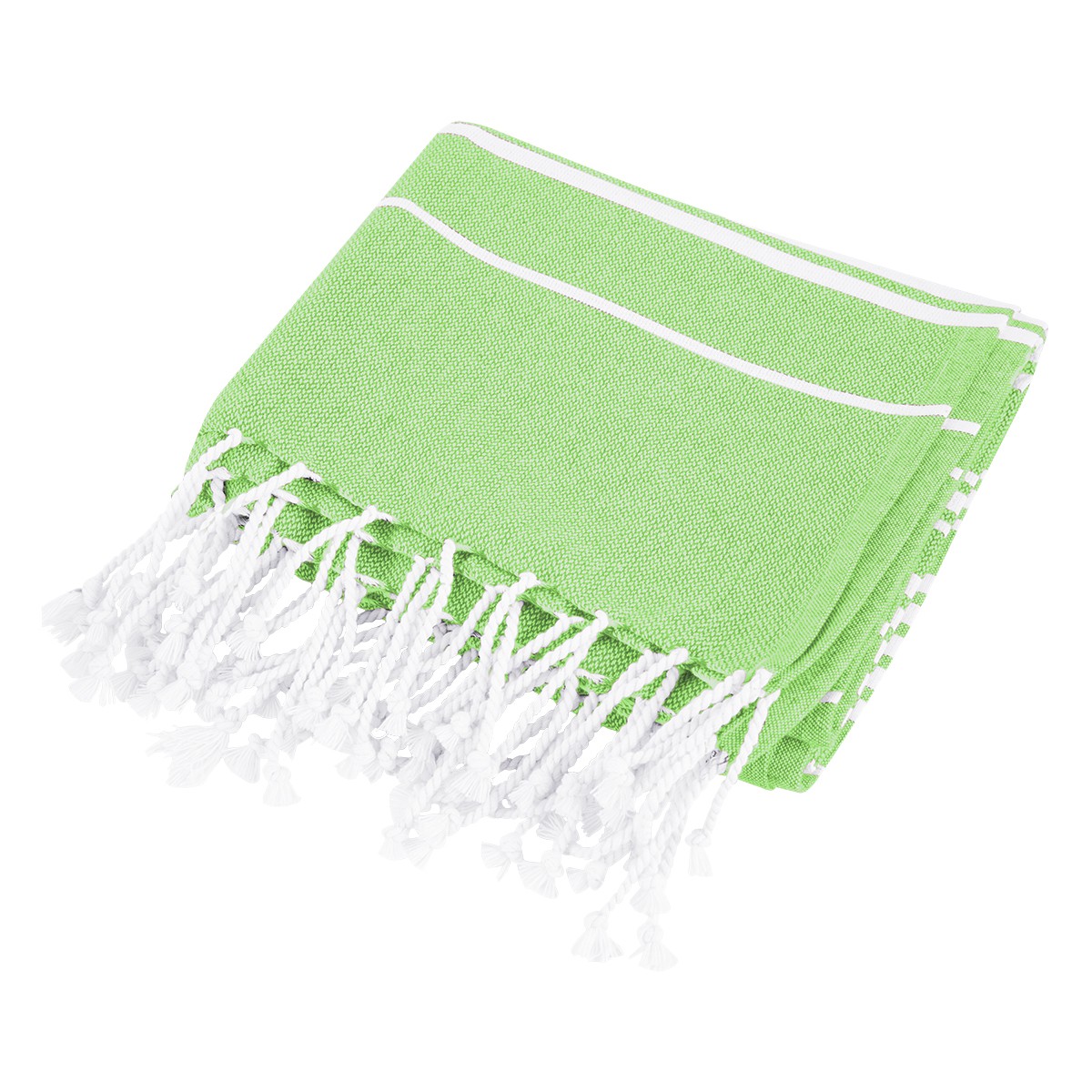 Picture of Recycled Beach Blanket With Tassel Fringe