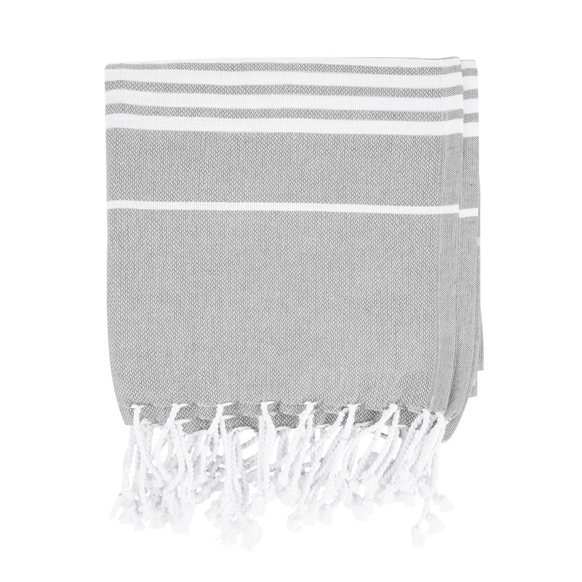 Picture of Recycled Beach Blanket With Tassel Fringe