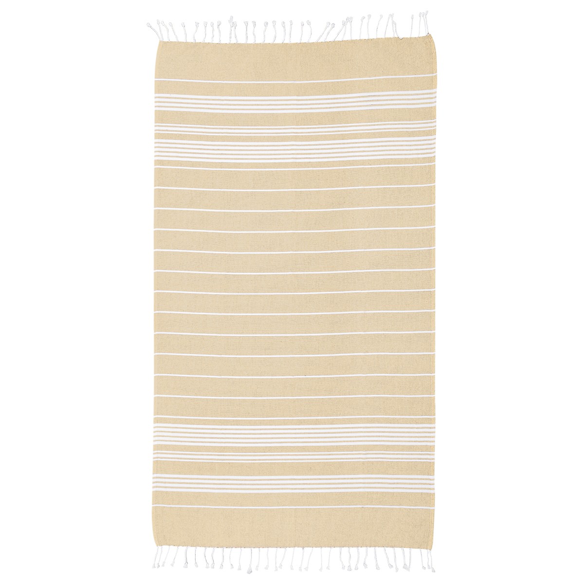 Picture of Recycled Beach Blanket With Tassel Fringe