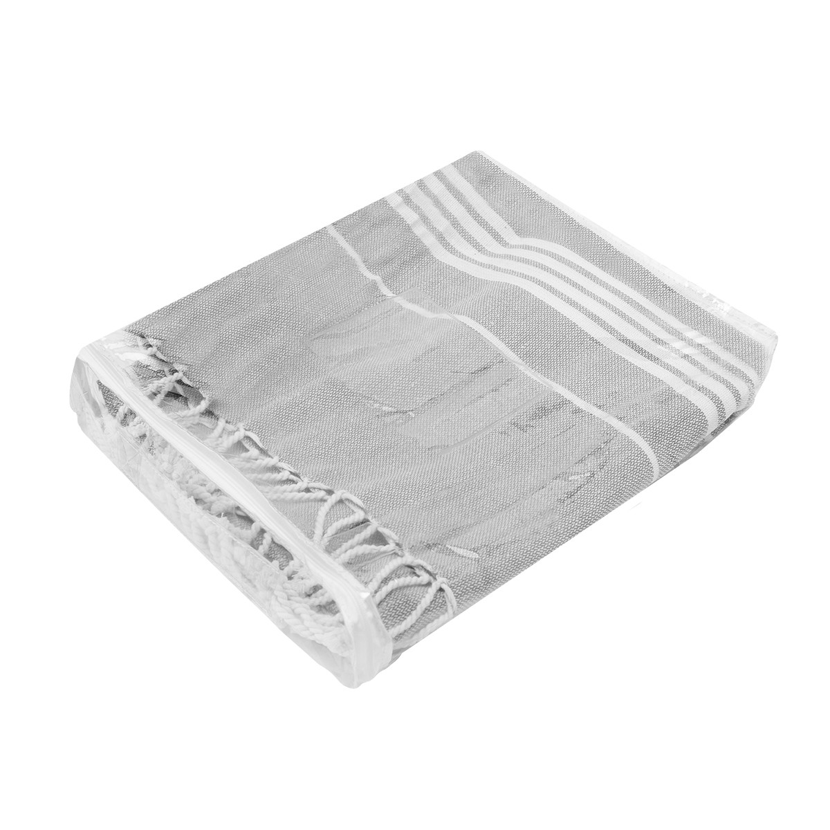 Picture of Recycled Beach Blanket With Tassel Fringe