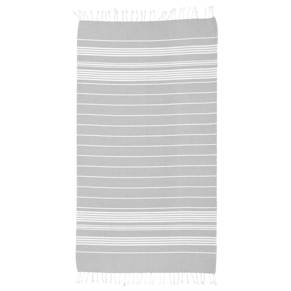 Picture of Recycled Beach Blanket With Tassel Fringe