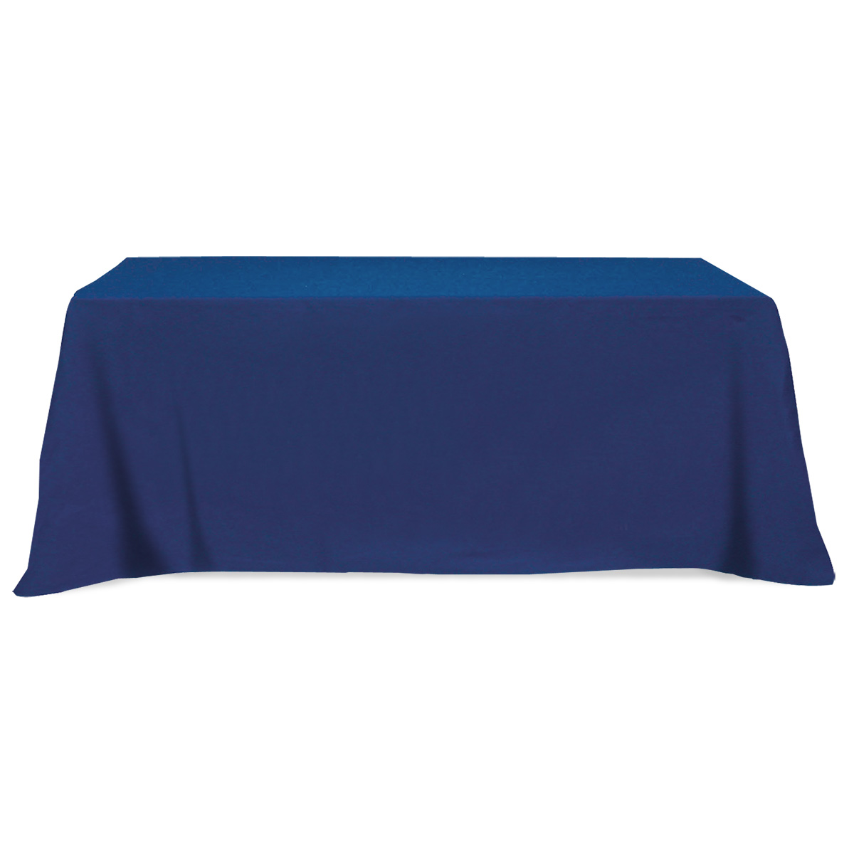 Picture of Flat Poly/cotton 4-sided Table Cover - Fits 8' Standard Table
