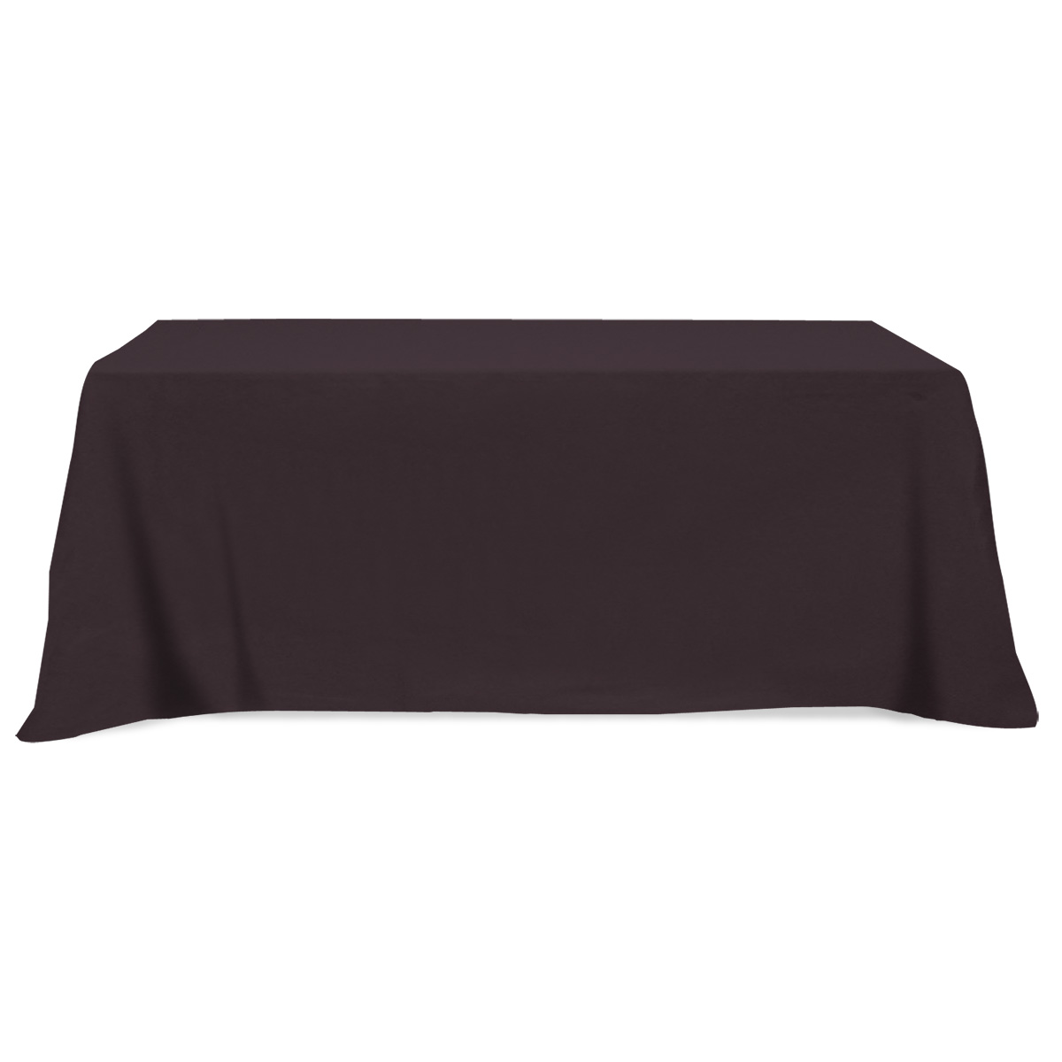 Picture of Flat Poly/cotton 4-sided Table Cover - Fits 8' Standard Table