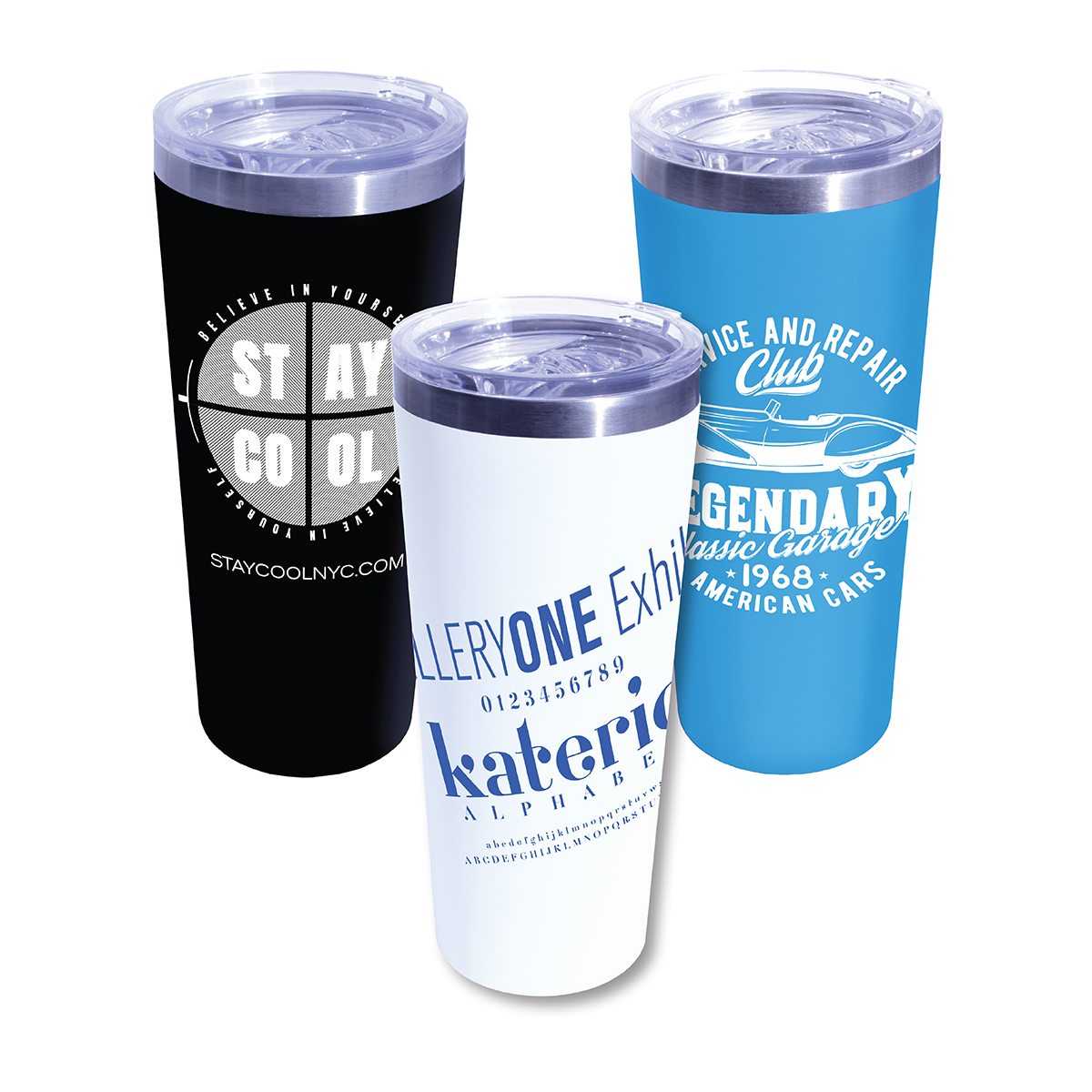 Picture of 22 Oz. Memphis Tumbler w/Slide Lid