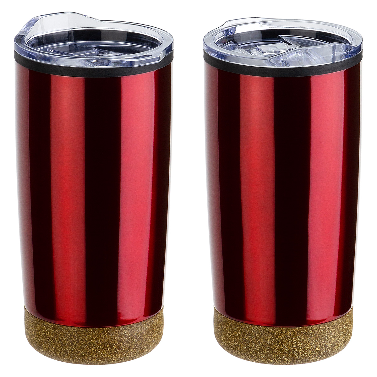Picture of York 20 oz Stainless Steel/Polypropylene Tumbler with Cork Base