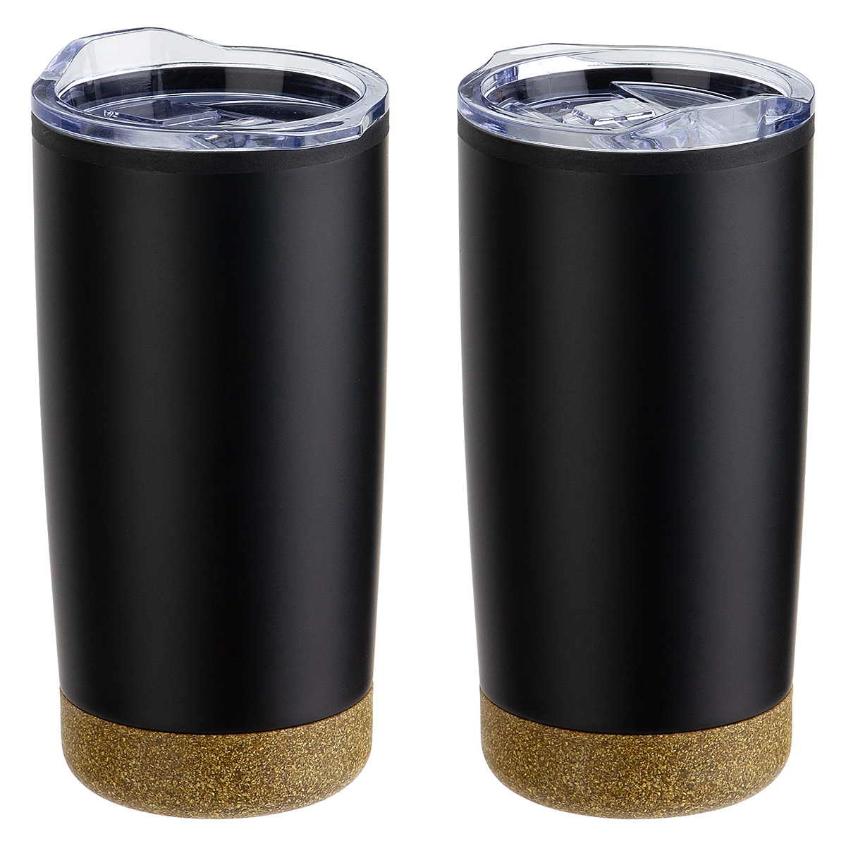 Picture of York 20 oz Stainless Steel/Polypropylene Tumbler with Cork Base