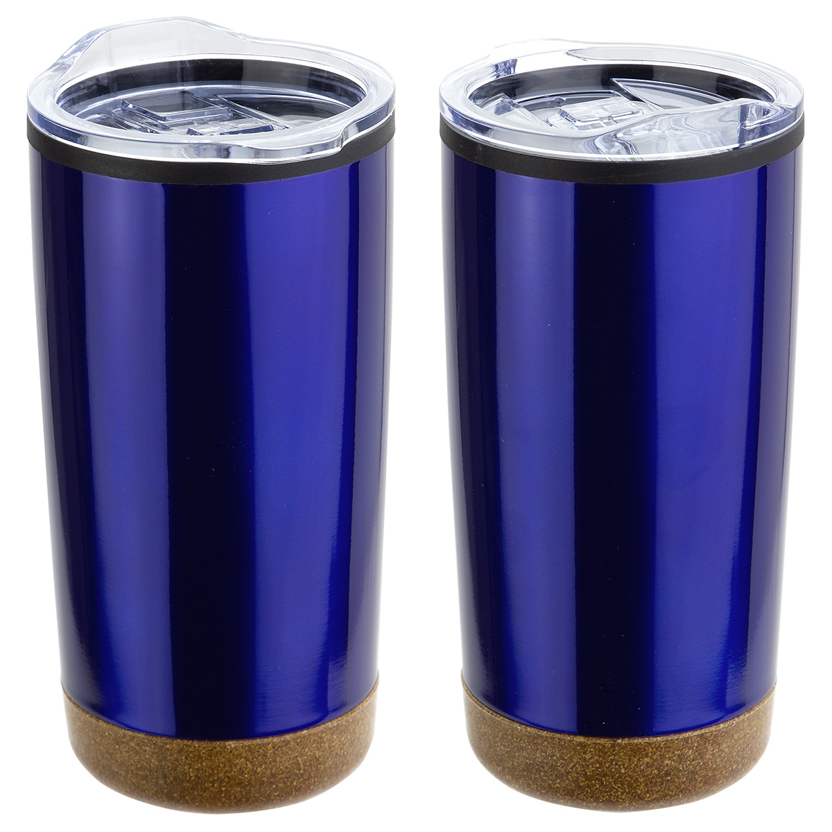 Picture of York 20 oz Stainless Steel/Polypropylene Tumbler with Cork Base