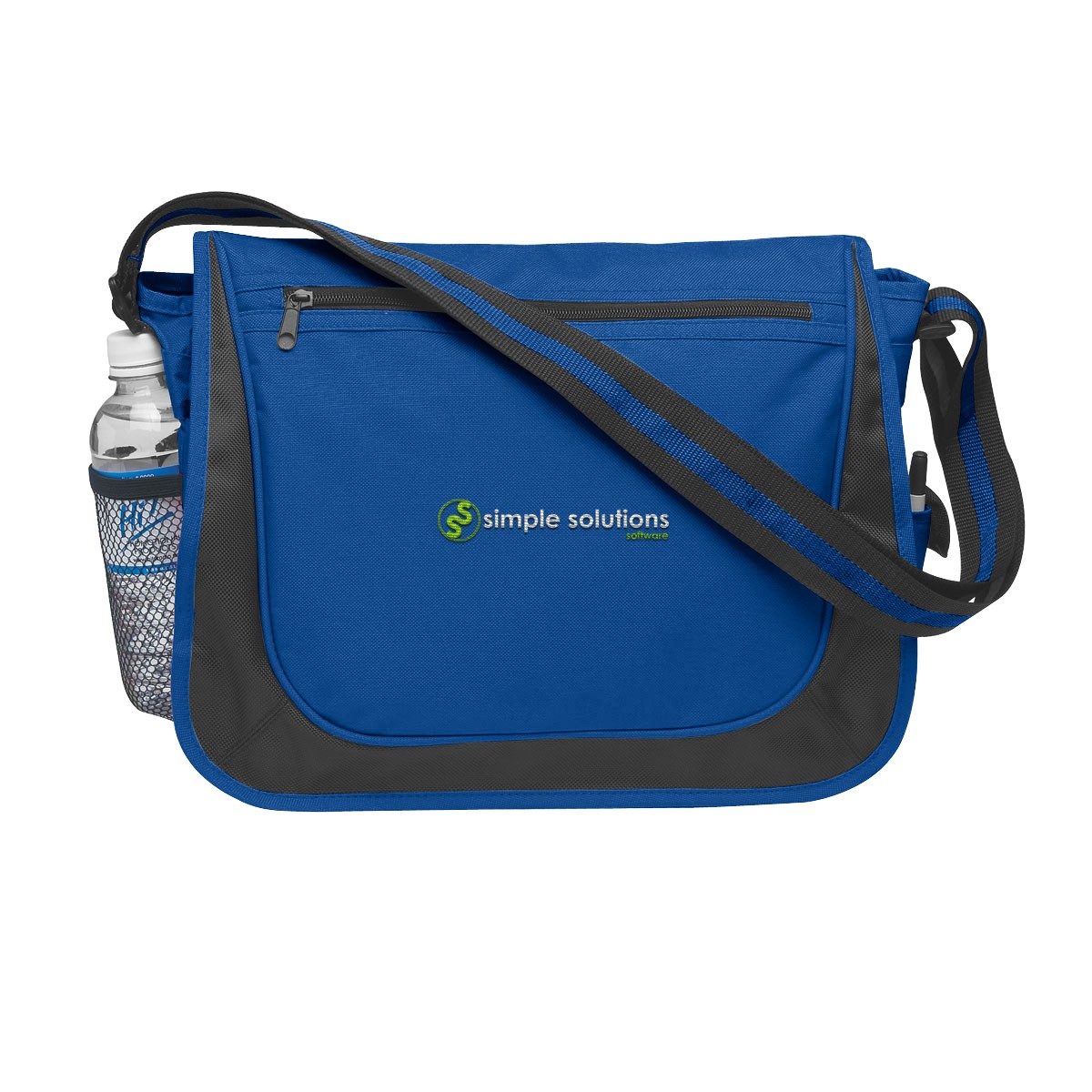 Picture of Messenger Bag With Matching Striped Handle